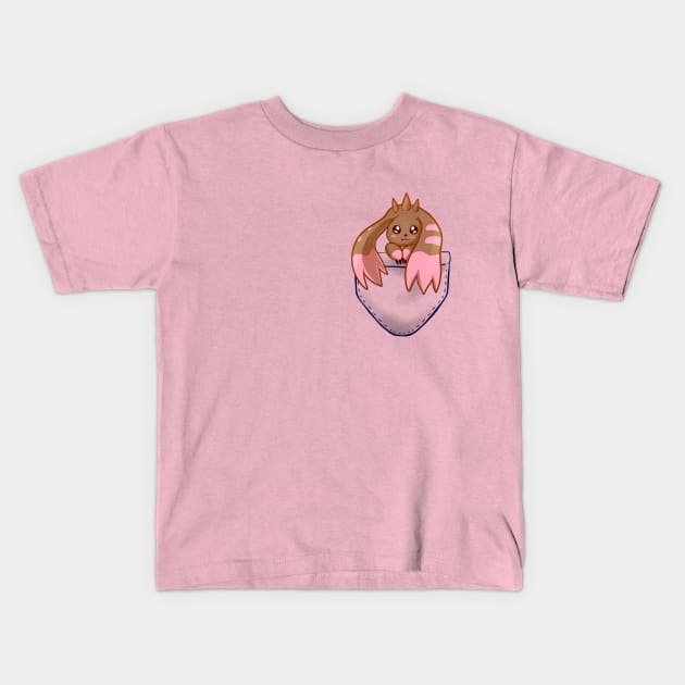 Pocket Lopmon Kids T-Shirt by TechraPockets